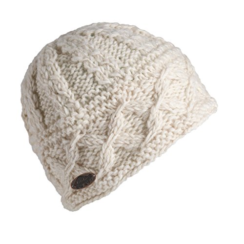 Turtle Fur - Women's Nepal Panther, Wool Hand Knit Cable Beanie