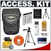 Kodak EasyShare Soft Case with KLIC-7004 Battery + Tripod + Cameta Bonus Accessory Kit for M1033, V1073 & V1273 Digital Cameras