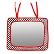 Baby Crib Mirror - Black, White & Red- Infant-Stim