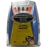 Genuine MONSTER Cable 6' A/V Kit 400 Series S-Video + Stereo Audio RCA