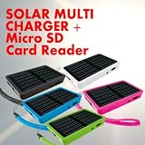 17%OFF!!<strong>docomo</strong>・au・ソフトバンク・DS・PSP・ゲーム・iPod・充電し放題!エコ・便利・災害・防災グッズ・ソーラーマルチチャージャー+マイクロSDカードリーダー・SMTB