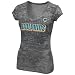 NFL Miami Dolphins Pride Playing Short Sleeve Deep V-Neck Tri-Blnd Tee, Tri Gray Heather, X-Large