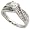 14k White Gold 1/4