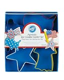 Wilton Patriotic Colored Metal Cutter Set