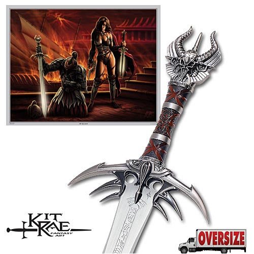 Kit Rae Anathar Sword of Power w/Art Print