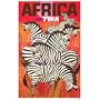 Africa, Fly TWA Poster