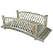 Garden Odyssey M1228972 6ft Natural Wood Lattice Garden Bridge