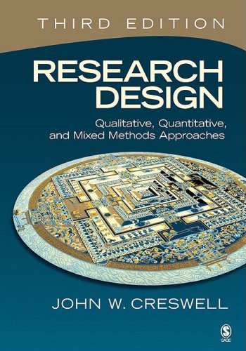 Research Design: Qualitative, Quantitative, and Mixed Methods Approaches