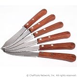 Outdoor Living : Outset QB90 Rosewood Steak Knives; Set of 6