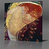GUSTAV KLIMT Danae, Large Gallery Framed Canvas Art Poster Print Ready To Hang NEW