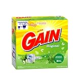Gain for High Efficiency Machines Original Scent Powder Detergent 80 Loads, 91-Ounce
