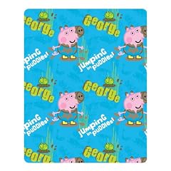 Original Peppa the Pig George the Pirate Kinder-Fleece-Decke Fleecedecke 120x150 cm Kuscheldecke NEU 2012 Rotary