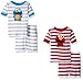 Sesame Street Toddler Boys' Elmo and Cookie Monster 4pc Pajama Short Set