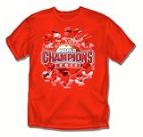 MLB Unisex Adult St. Louis Cardinals 2011 World Series Champions Player Tee Shirt (Red, X-Large)