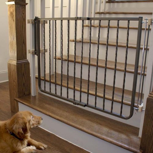 Wrought Iron Decor Gate Bronze 27 x 42 5 x 29 5 2 Pack Latasha M