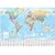 World Wall Laminated Map: Political, Atlantic Centred (Wall Map)