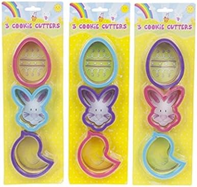 1 X Kid's Easter Holiday Cookie Biscuit Cutter Set Childs Mold Mould Baking Gift
