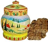 Review Paris and Beebee  / COUNTRYSIDE JAR W/1 LB OF BISCOTTI COOKIES