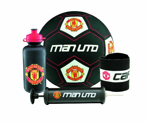 Manchester United Captains Armband Set - Black/Red