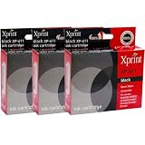 3 X Epson Compatible T061140 [ T0611 ] Black Cartridge - - - Found In - D68...