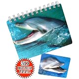 3-D Dolphins Marine Themed Photo Album and Magnet Collectors Gift Set by 
