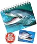 3-D Dolphins Marine Themed Photo Album & Magnet Collectors Gift Set