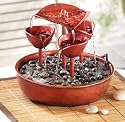 Indoor/Outdoor Cascade Water Fountain by Collections Etc