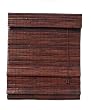 Lewis Hyman 0244623 Mahogany Kona Roman Shade. 23" W x 72" L