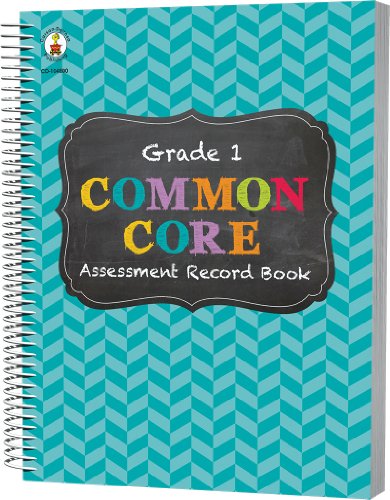 Common Core Assessment Record Book, Grade 1