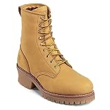 Men's Chippewa 400 gram Steel Toe Loggers Wheat