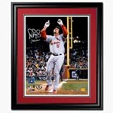 Albert Pujols Autographed Limited Edition Framed St. Louis Cardinals 2006 World Series - Game 1 Ho