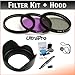 NEW 40.5mm UltraPro PREMIUM Filter Kit & Digital Lens Hood Bundle, Includes Multi-Coated 3 PC Filter Kit (UV, CPL, FLD), Flower Tulip Lens Hood, Deluxe Filter Carry Case + Lens Cleaning Pen + Lens Cap Keeper + UltraPro Deluxe Lens Cleaning Kit. For The Nikon 1 S1, S3, V1, V2, J1, J2 Mirrorless Digital Camera Which Have Any Of These (10-30mm, 30-110mm, 10mm) Nikon 1 Lenses.