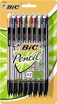 BIC Mechanical Pencil with Metallic Barrels, Medium Point (0.7 mm), 24 Pencils
