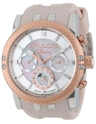 Mulco Unisex MW3-11169-113 Lincoln Illusion Chronograph Analog Swiss Movement Watch