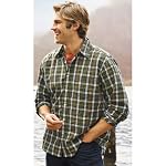 Eddie Bauer(エディー・バウアー) 長袖ヴィンテージポプリンタータンシャツ
