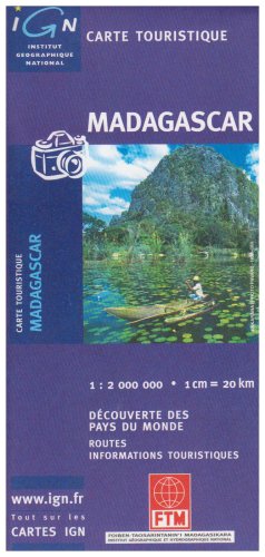 City Travel Guides Discounted  Livres : Carte routière : Madagascar