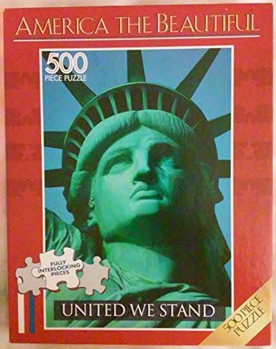 America the Beautiful 500 Piece Puzzle "In God We Trust"