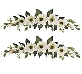 TWO 40" Magnolia Swags Artificial Wedding Arrangement