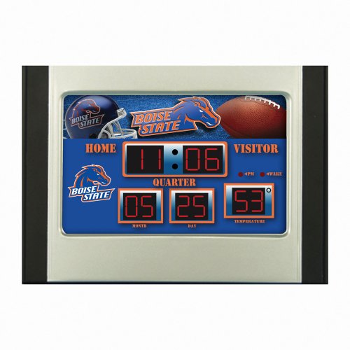 Boise State Alarm Clock Desk Scoreboard