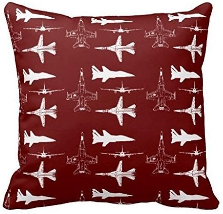 SBSaleStore Aircraft Airplanes Boys Flying Cotton Linen Pillow Case Decorative Cushion