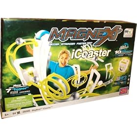 Mega Bloks Magnext 29305 Magnext Icoaster with 18 Sleek Tracks, 20 Background Musics, 2... by MagNext