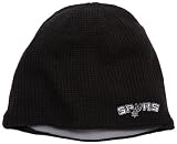 NBA Reversible Knit Hat - Ke82Z, San Antonio Spurs, One Size, Black/Gray
