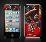 iPod Touch 4G Michael Jordan #23 Chicago Bulls Vinyl Skin kit fits 4th generation iPod apple iTouch decal cover Skins