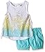 Lucky Brand Girls' Tie Dye Fringe Set