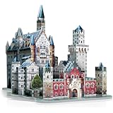Neuschwanstein Castle 3D Jigsaw Puzzle, 890-Piece