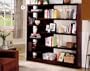 Coaster Unique Design Bookcase/Book Shelf, Cappuccino Finish