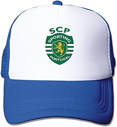 Hot Topic Sporting Lisbon Logo Baseball Cap Mesh Hat For Male/Female Adjustable 100% Nylon RoyalBlue