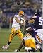 Brett Favre Autographed/Hand Signed Green Bay Packers 8x10 Photo (421 Touchdown Pass to Greg Jenning