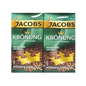 Jacobs Krönung Ground Coffee 2 Packs X 17.6oz/500g