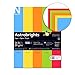 Wausau Astrobrights Heavy Duty Paper, 24 lb, 8.5 x 11 Inches, 5 Color Assortment, 500 Sheets (20017)